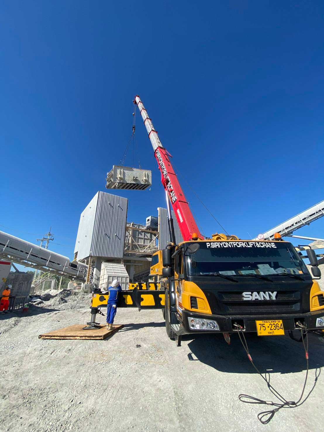 A collection of rental work for forklifts, cranes, and aerial platforms for the month of December.