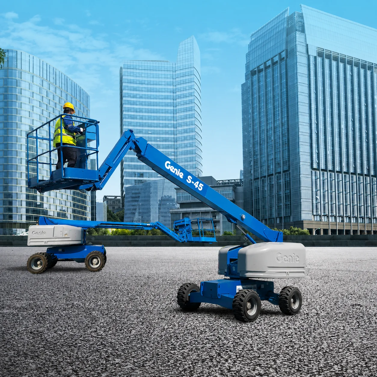 เช่ารถบูมลิฟท์ Boom Lift สำหรับงานที่สูงและพื้นที่เข้าถึงยาก